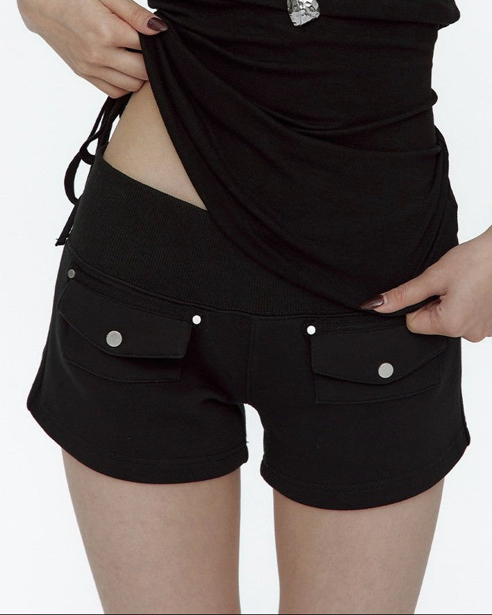 【ROUGHNECK】Flap Pocket Short Pants