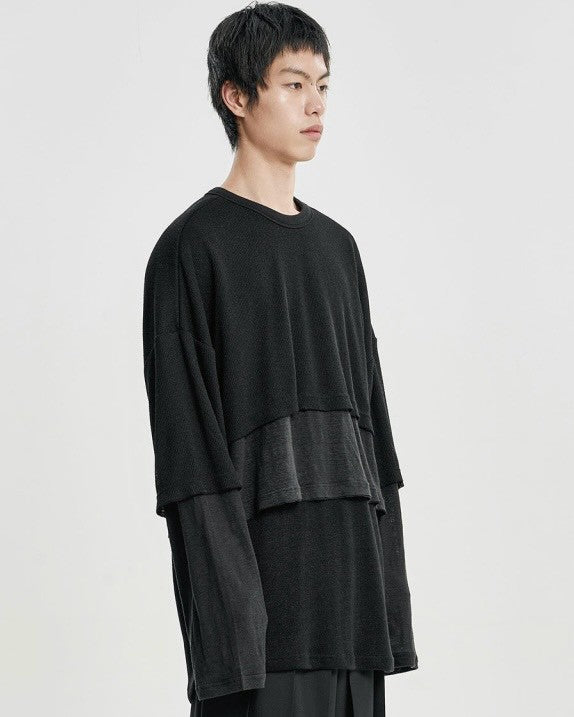 【AJOBYAJO】Triple Layered Long Sleeve