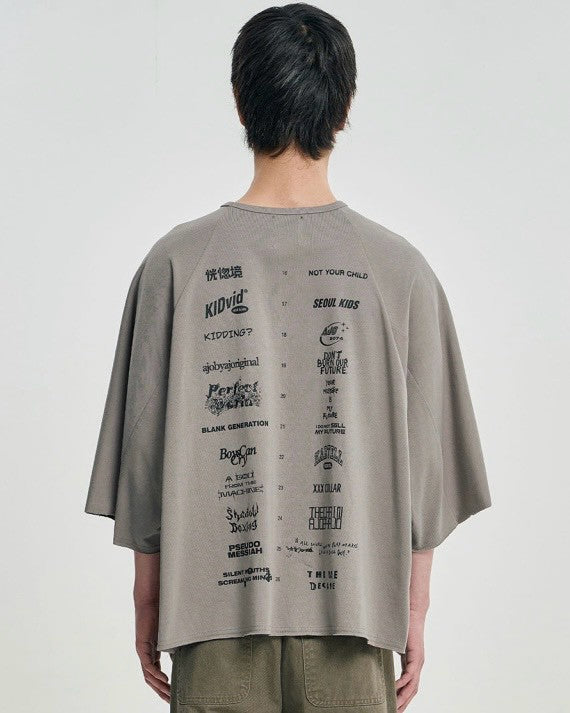 【AJOBYAJO】10th Anniversary Raglan T-Shirt