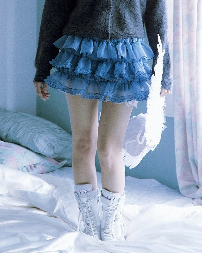 【ROUGH NECK】TUTU PANTS SKIRT