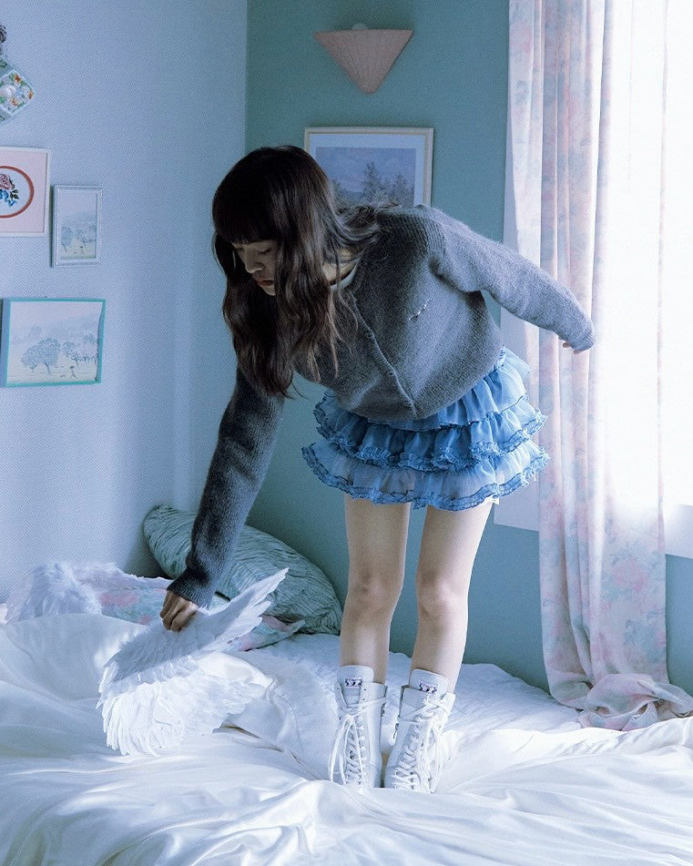 【ROUGH NECK】TUTU PANTS SKIRT