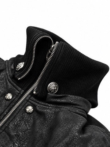 【DIG YOUR OWN GRAVE】SHIRRED FUR MA-1