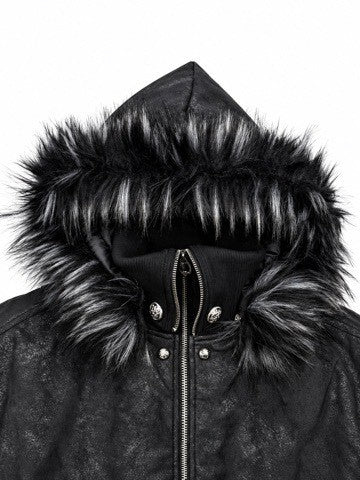 【DIG YOUR OWN GRAVE】SHIRRED FUR MA-1