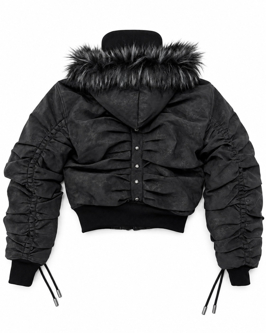 【DIG YOUR OWN GRAVE】SHIRRED FUR MA-1
