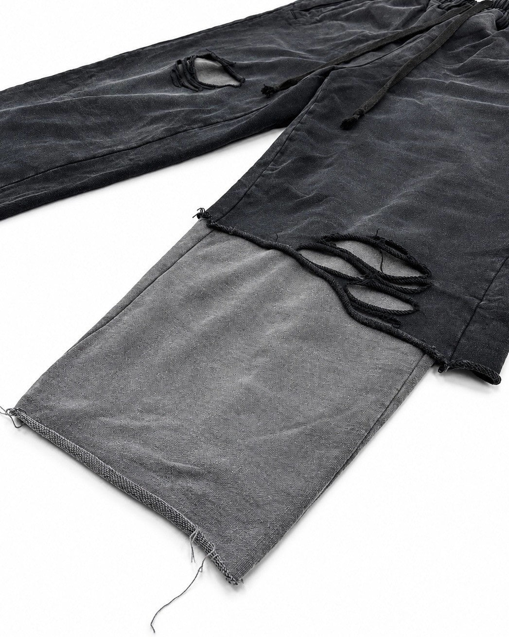【DIG YOUR OWN GRAVE】TRIBAL CROSS LAYERED PANTS