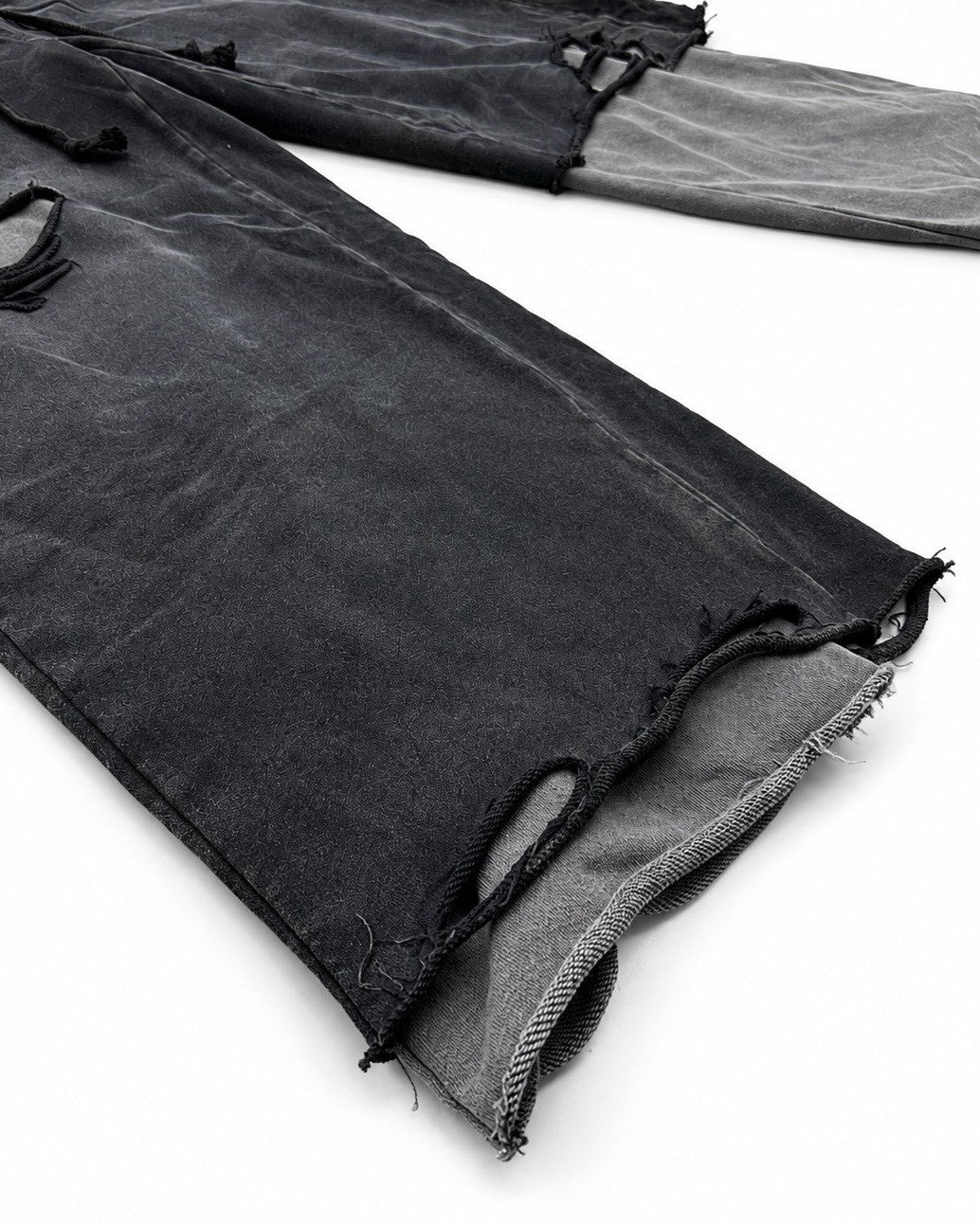 【DIG YOUR OWN GRAVE】TRIBAL CROSS LAYERED PANTS