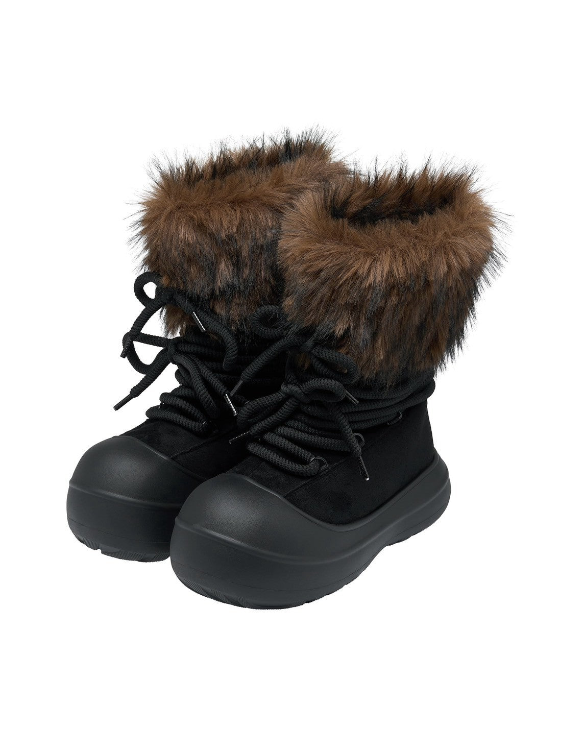 【LECYTO】Skadi Rope Fur Boots