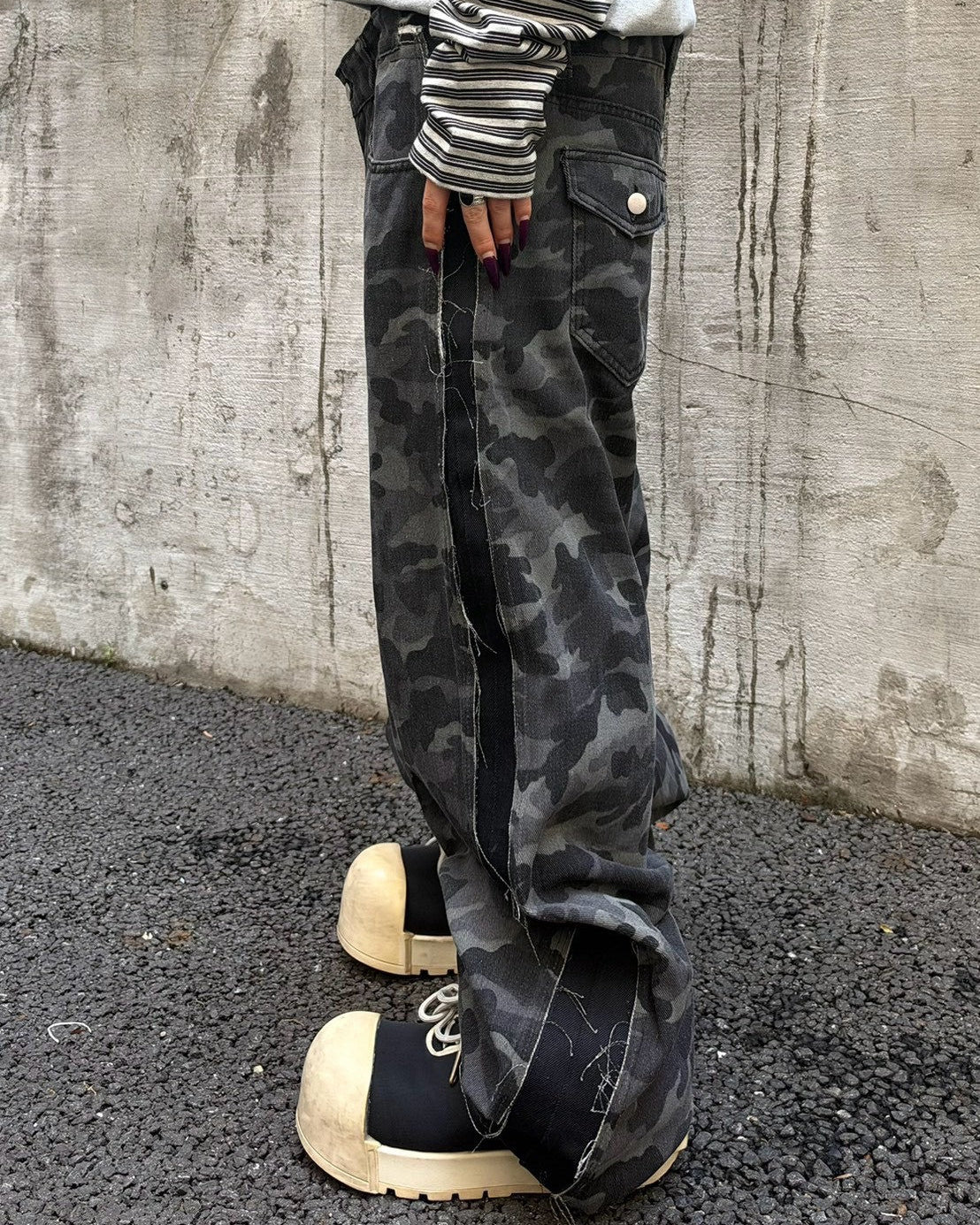 【mm:option】DOCKING PANEL PANTS