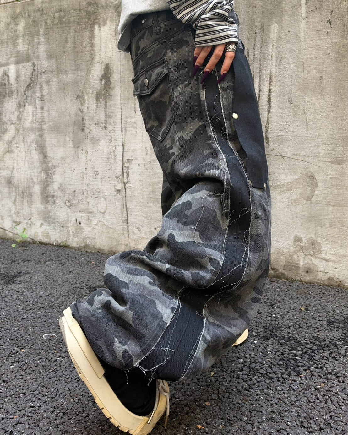 【mm:option】DOCKING PANEL PANTS