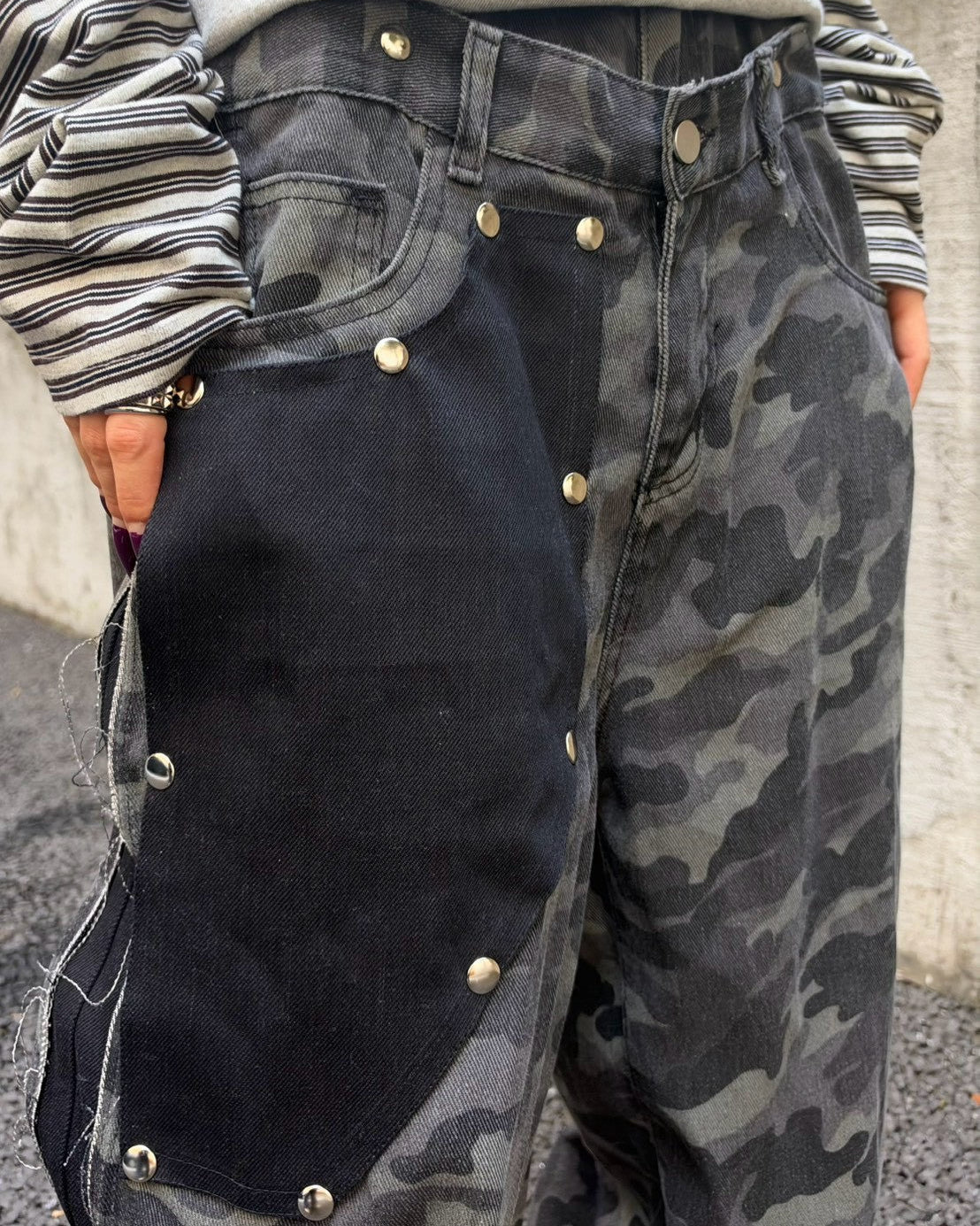 【mm:option】DOCKING PANEL PANTS