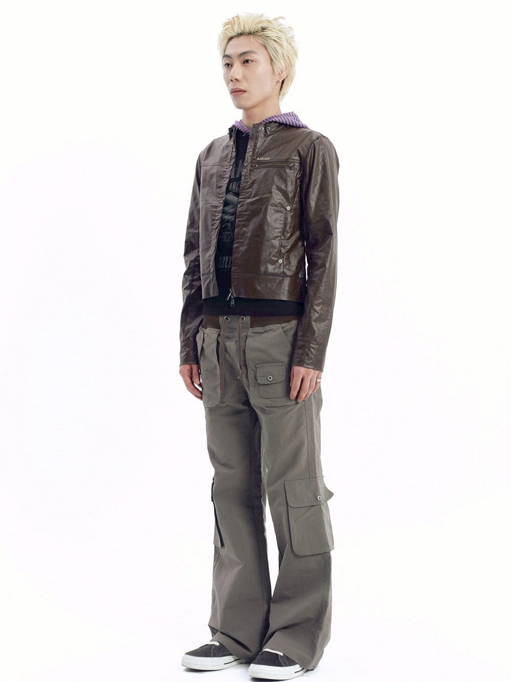 【AAKAM】Technical Coated Jacket