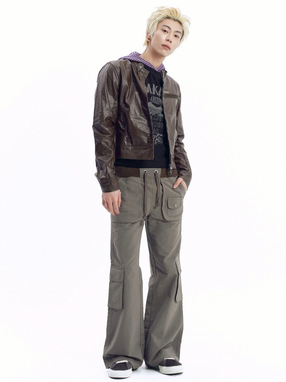【AAKAM】Technical Coated Jacket