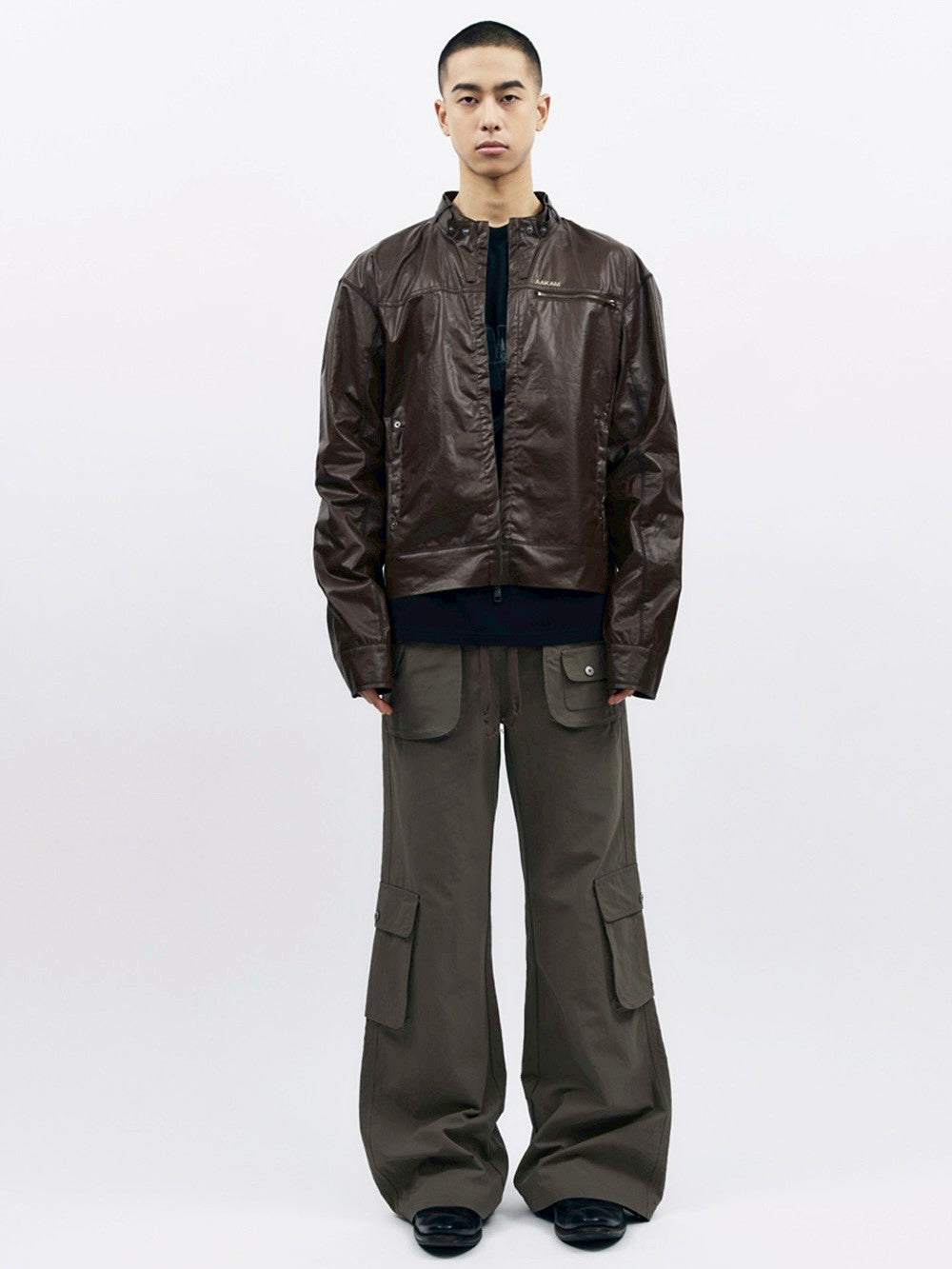 【AAKAM】Technical Coated Jacket