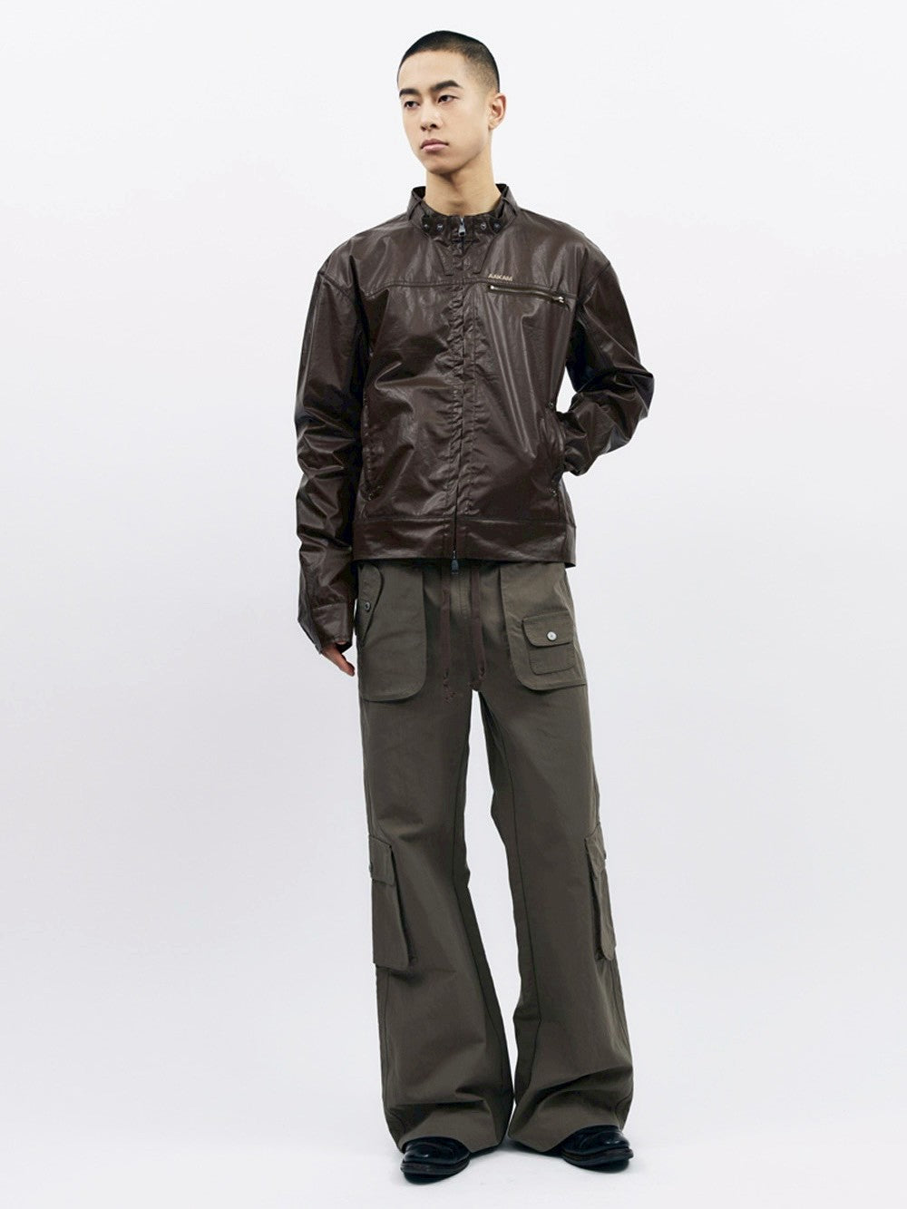 【AAKAM】Technical Coated Jacket