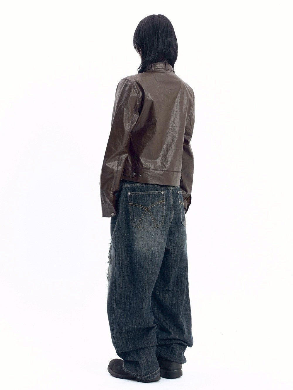 【AAKAM】Technical Coated Jacket