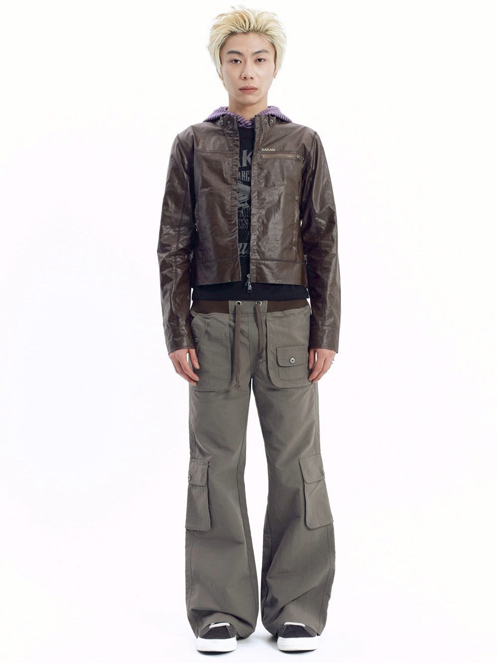 【AAKAM】Technical Coated Jacket
