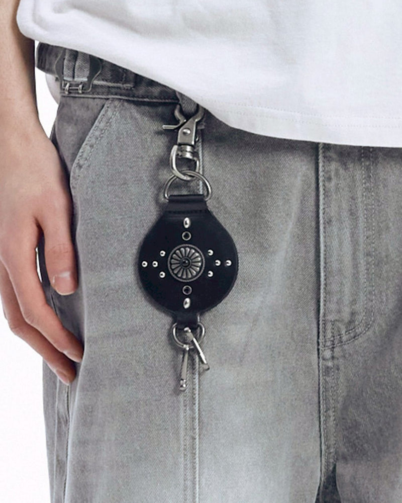 【AAKAM】Gem Studded Keyring