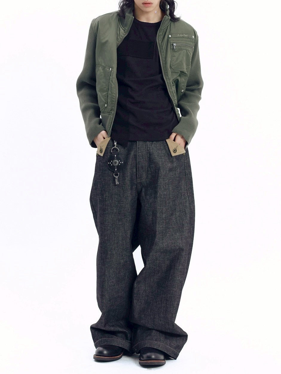 【AAKAM】Bonnie Pocket Denim Pants