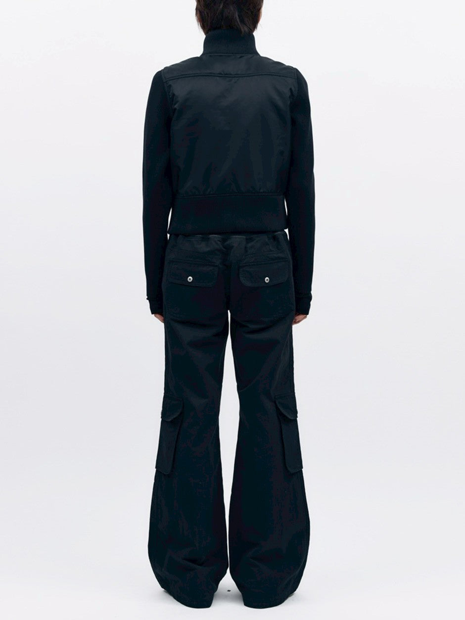 【AAKAM】Knitted Nylon Jacket