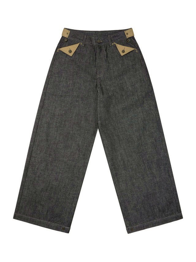 【AAKAM】Bonnie Pocket Denim Pants