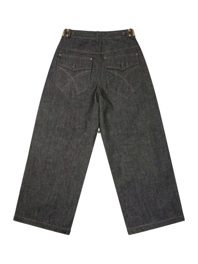 【AAKAM】Bonnie Pocket Denim Pants