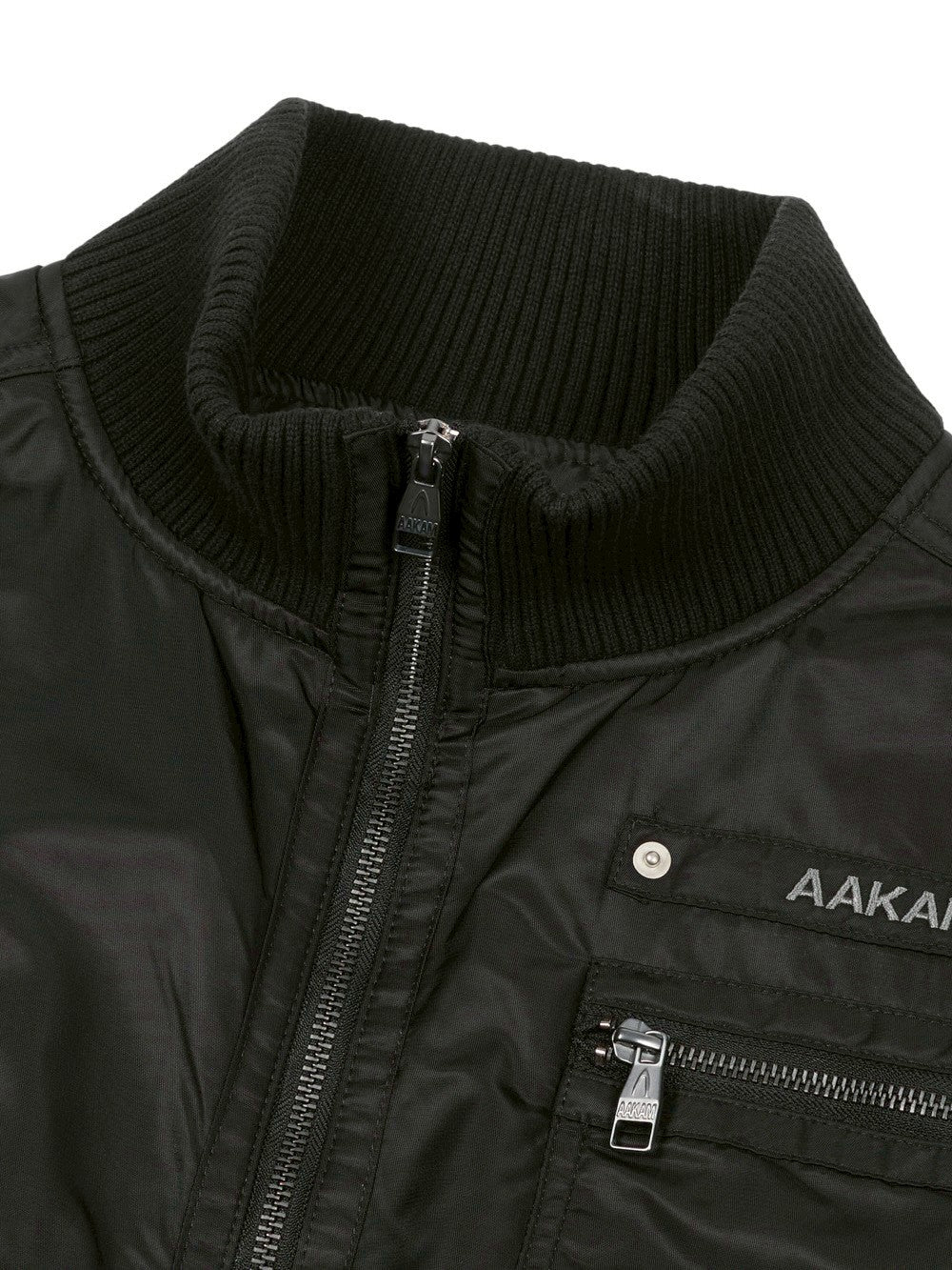 【AAKAM】Knitted Nylon Jacket