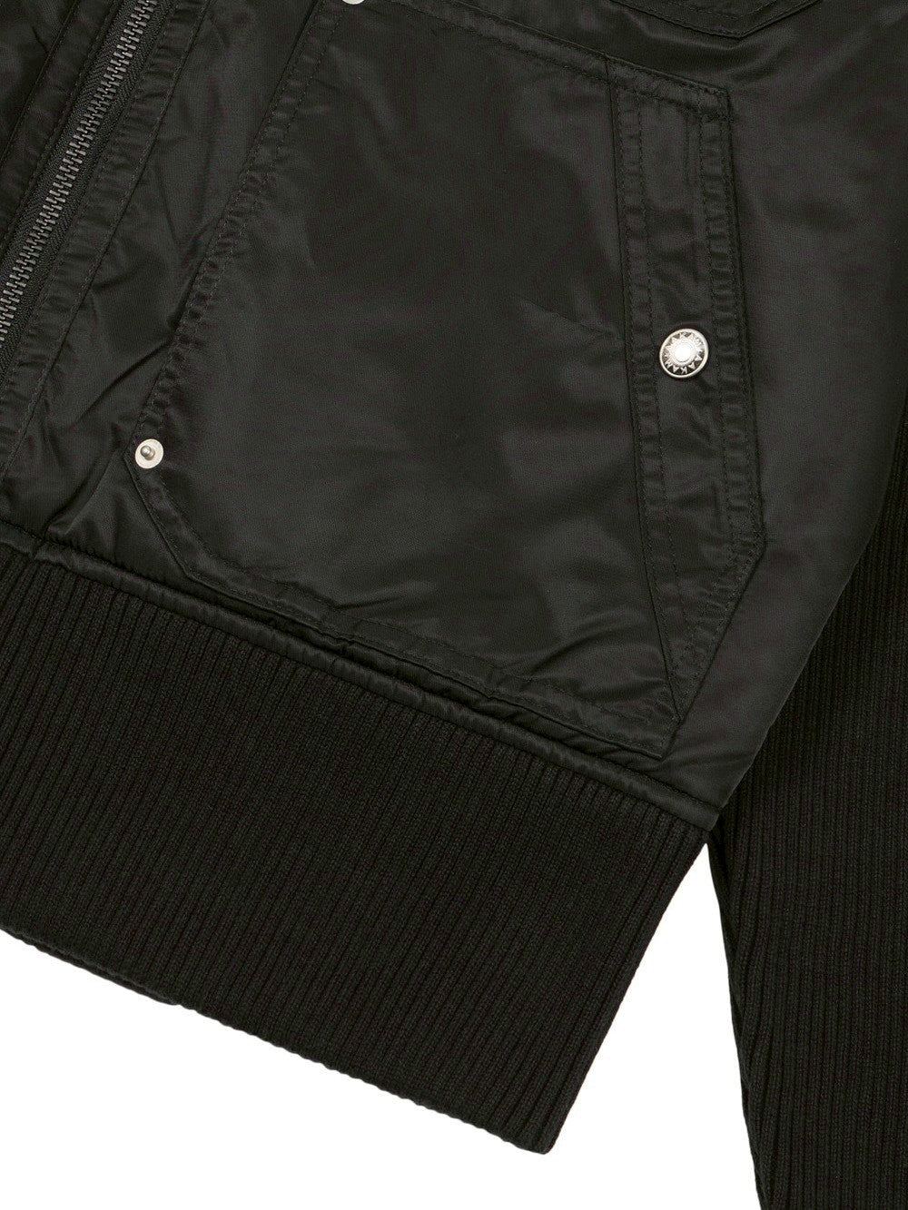 【AAKAM】Knitted Nylon Jacket