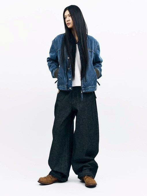 【AAKAM】Bonnie Pocket Denim Pants