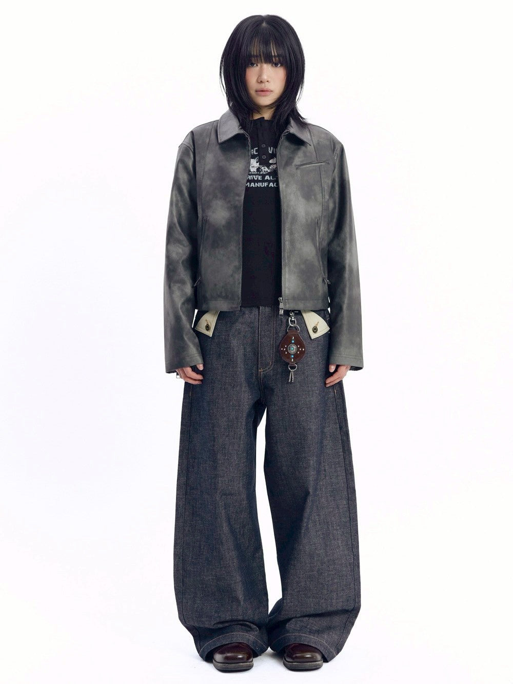 【AAKAM】Bonnie Pocket Denim Pants