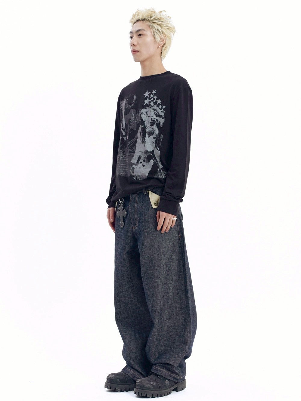 【AAKAM】Bonnie Pocket Denim Pants