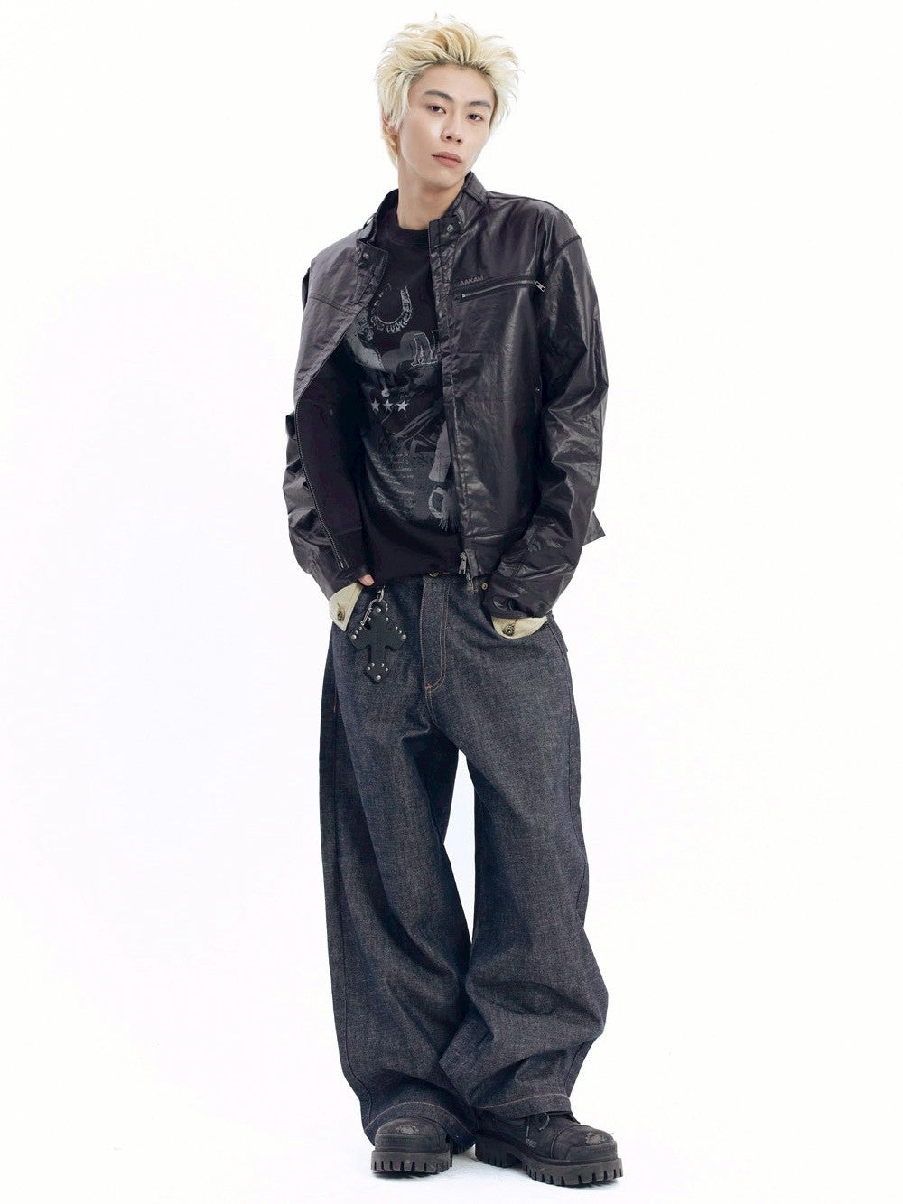 【AAKAM】Bonnie Pocket Denim Pants