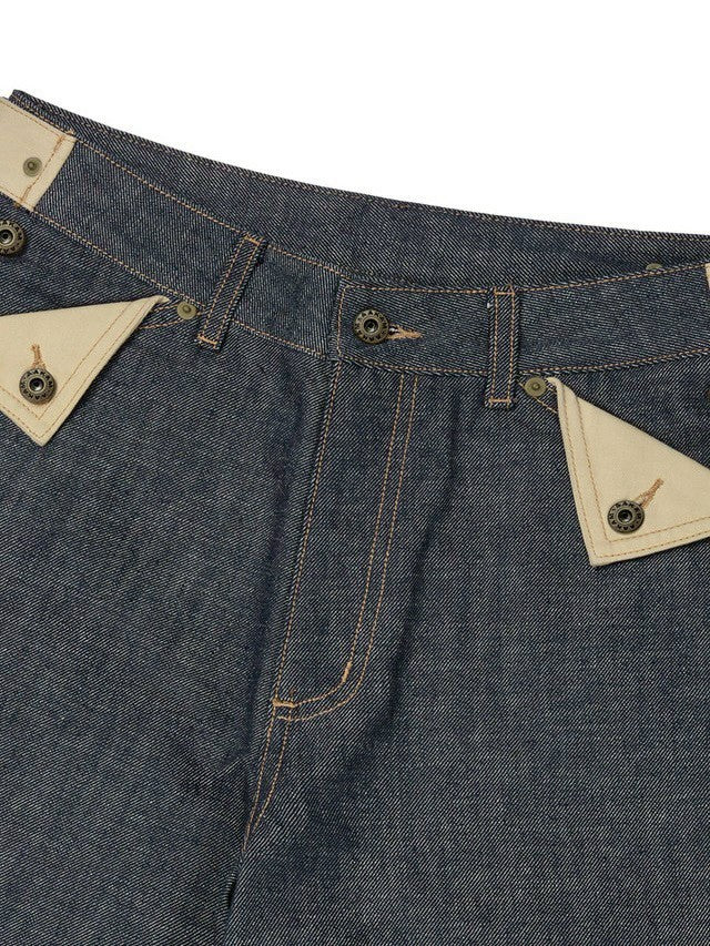 【AAKAM】Bonnie Pocket Denim Pants