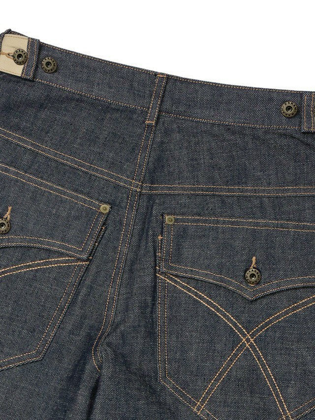 【AAKAM】Bonnie Pocket Denim Pants