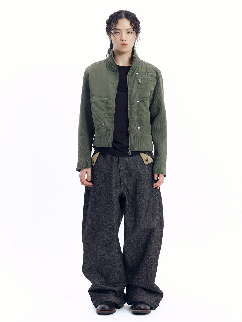 【AAKAM】Bonnie Pocket Denim Pants