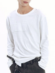 【AAKAM】Cross Patch Long Sleeve