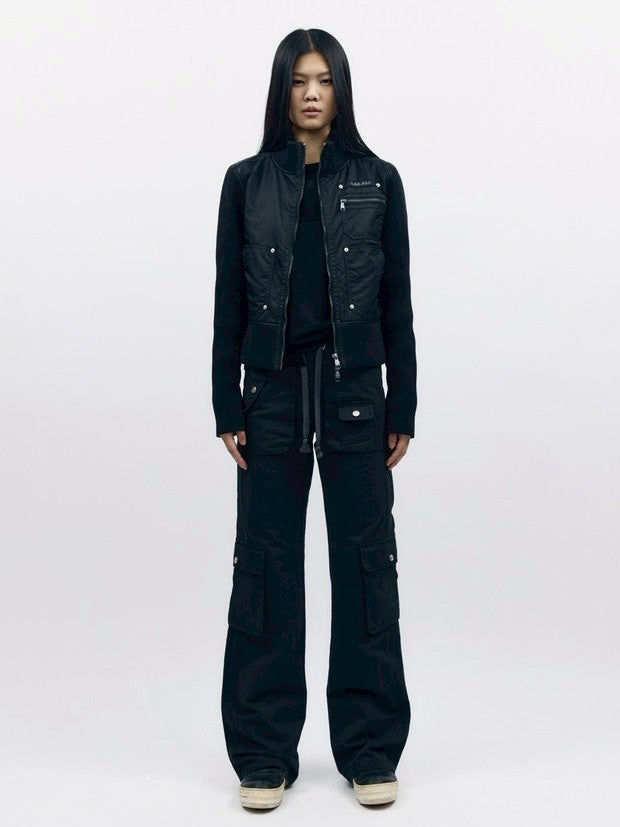 【AAKAM】Flare Cargo Pocket Pants