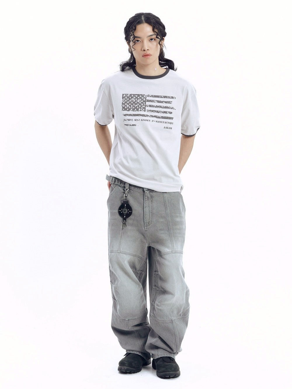 【AAKAM】Star-Spangled Ringer Top