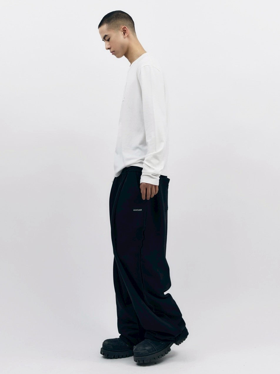 【AAKAM】Cross Patch Long Sleeve