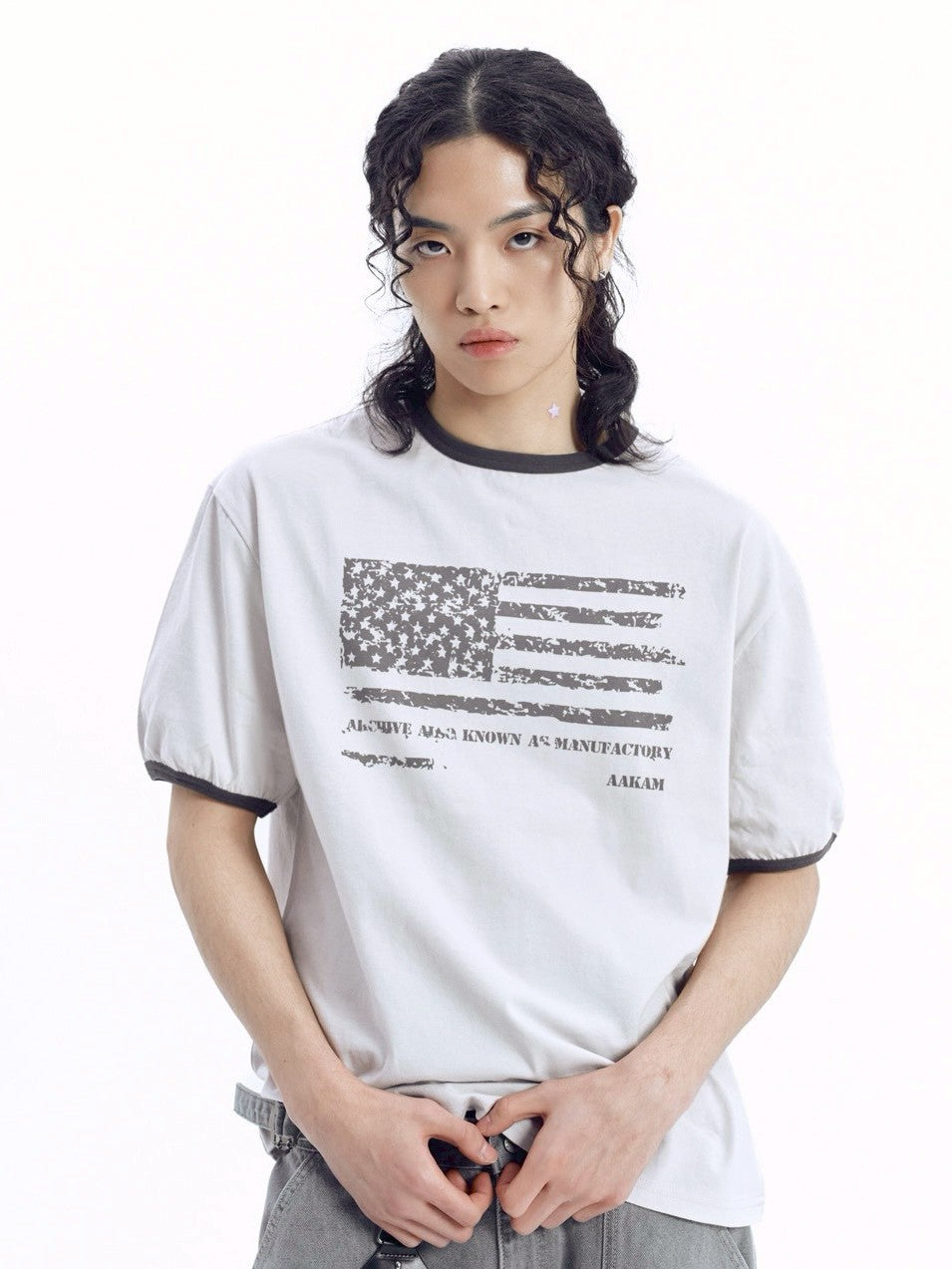 【AAKAM】Star-Spangled Ringer Top