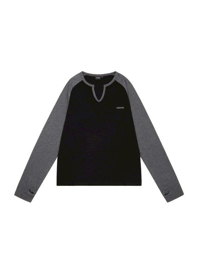 AAKAM】Slit Raglan Long Sleeve – PRESSING WEB SHOP