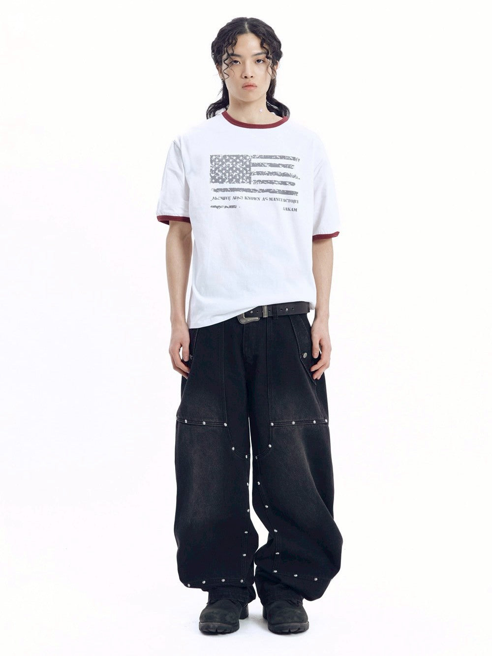 【AAKAM】Star-Spangled Ringer Top