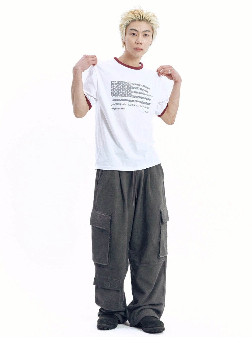 【AAKAM】Star-Spangled Ringer Top