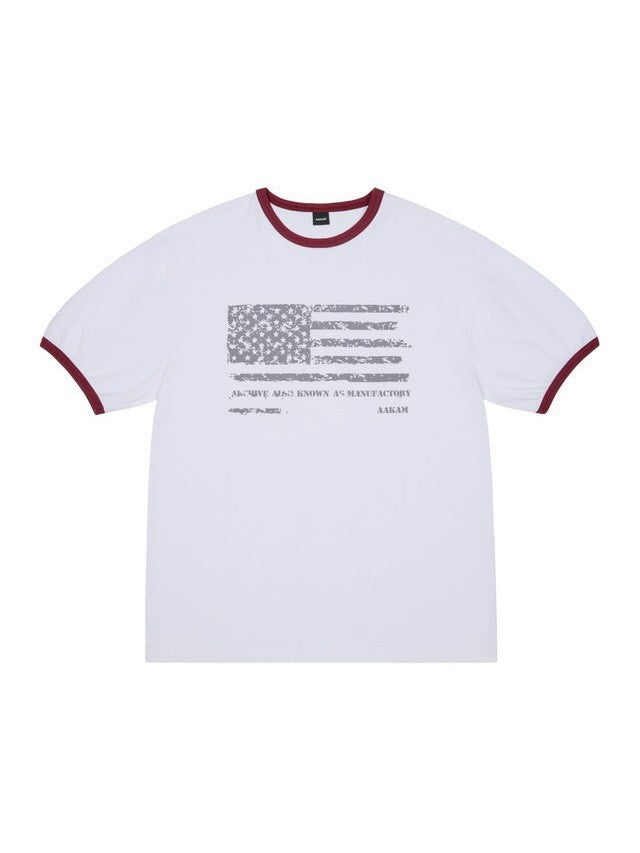 【AAKAM】Star-Spangled Ringer Top