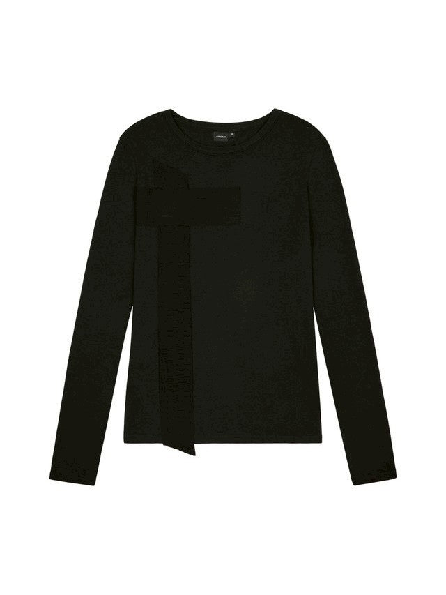 【AAKAM】Cross Patch Long Sleeve