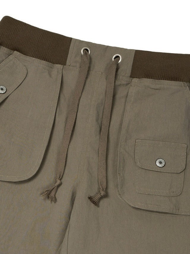 【AAKAM】Flare Cargo Pocket Pants