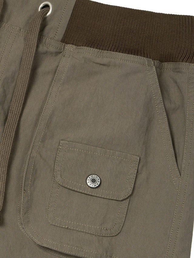 【AAKAM】Flare Cargo Pocket Pants