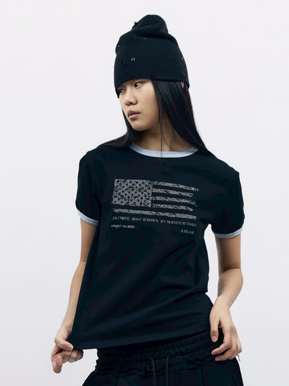【AAKAM】Star-Spangled Ringer Top