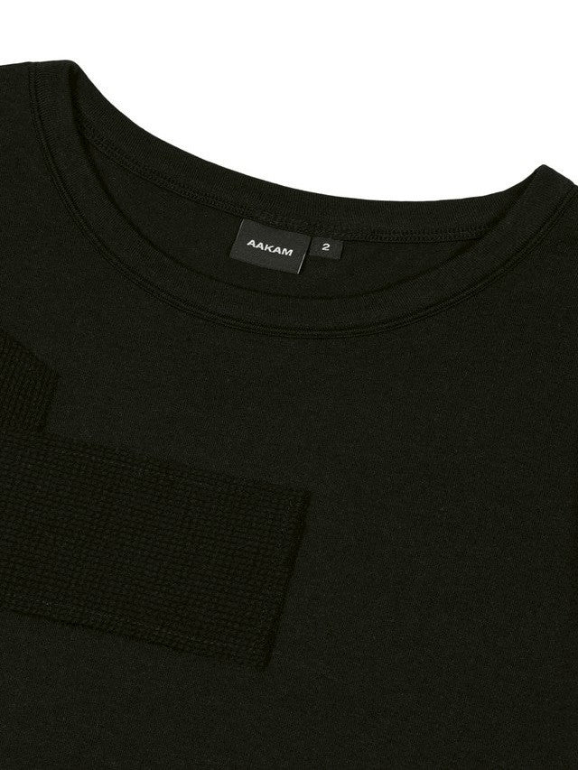 【AAKAM】Cross Patch Long Sleeve