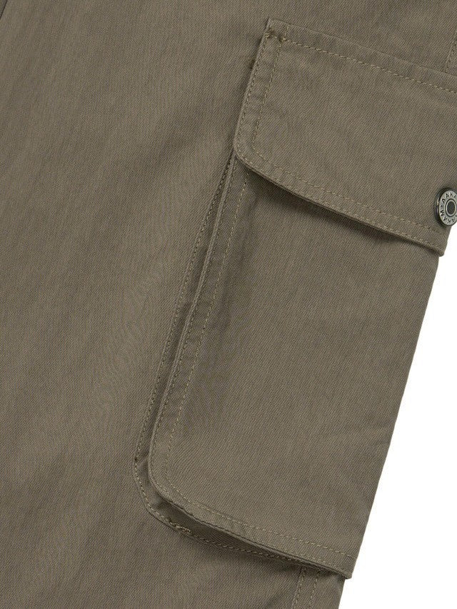 【AAKAM】Flare Cargo Pocket Pants