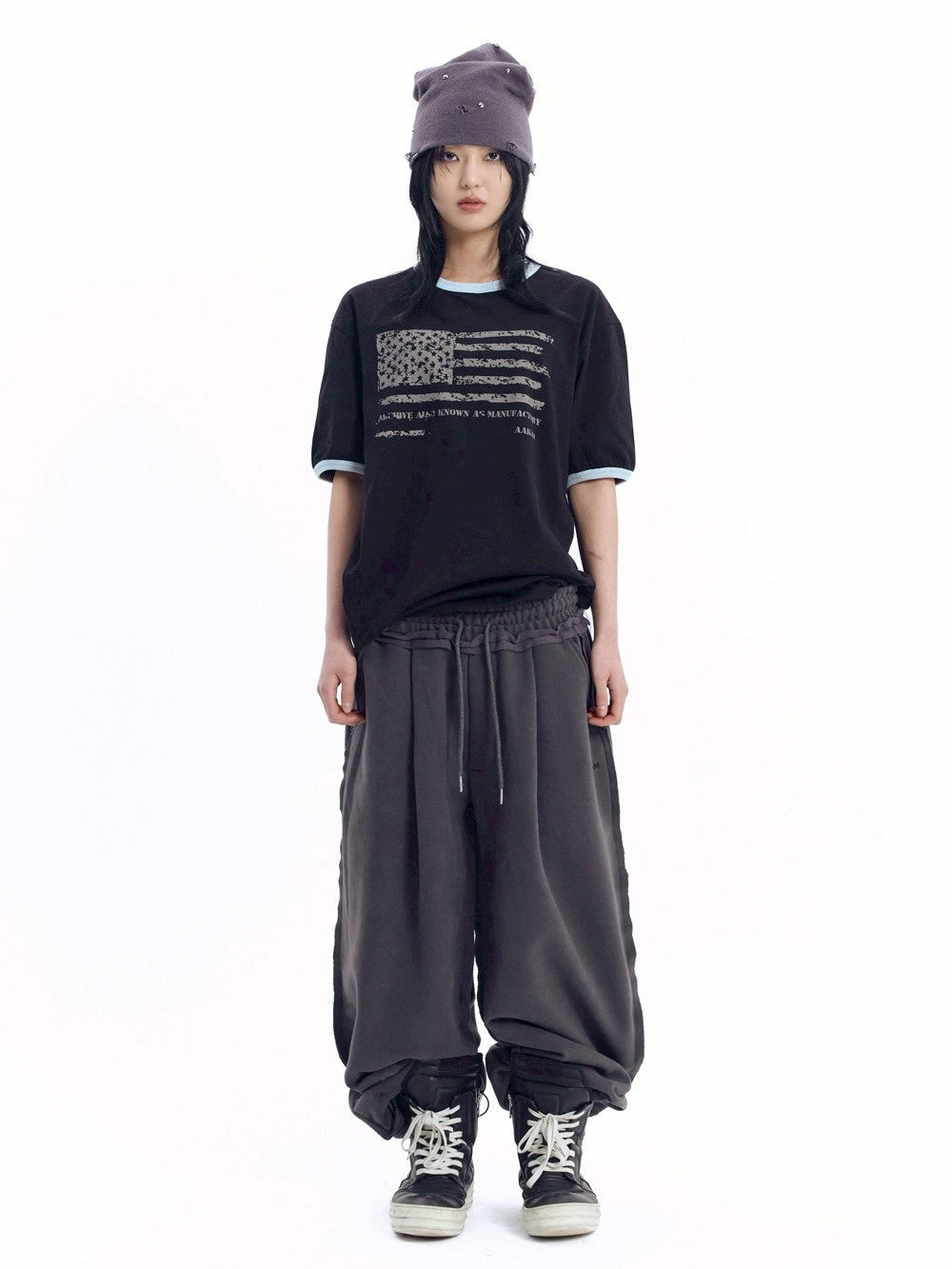 【AAKAM】Star-Spangled Ringer Top